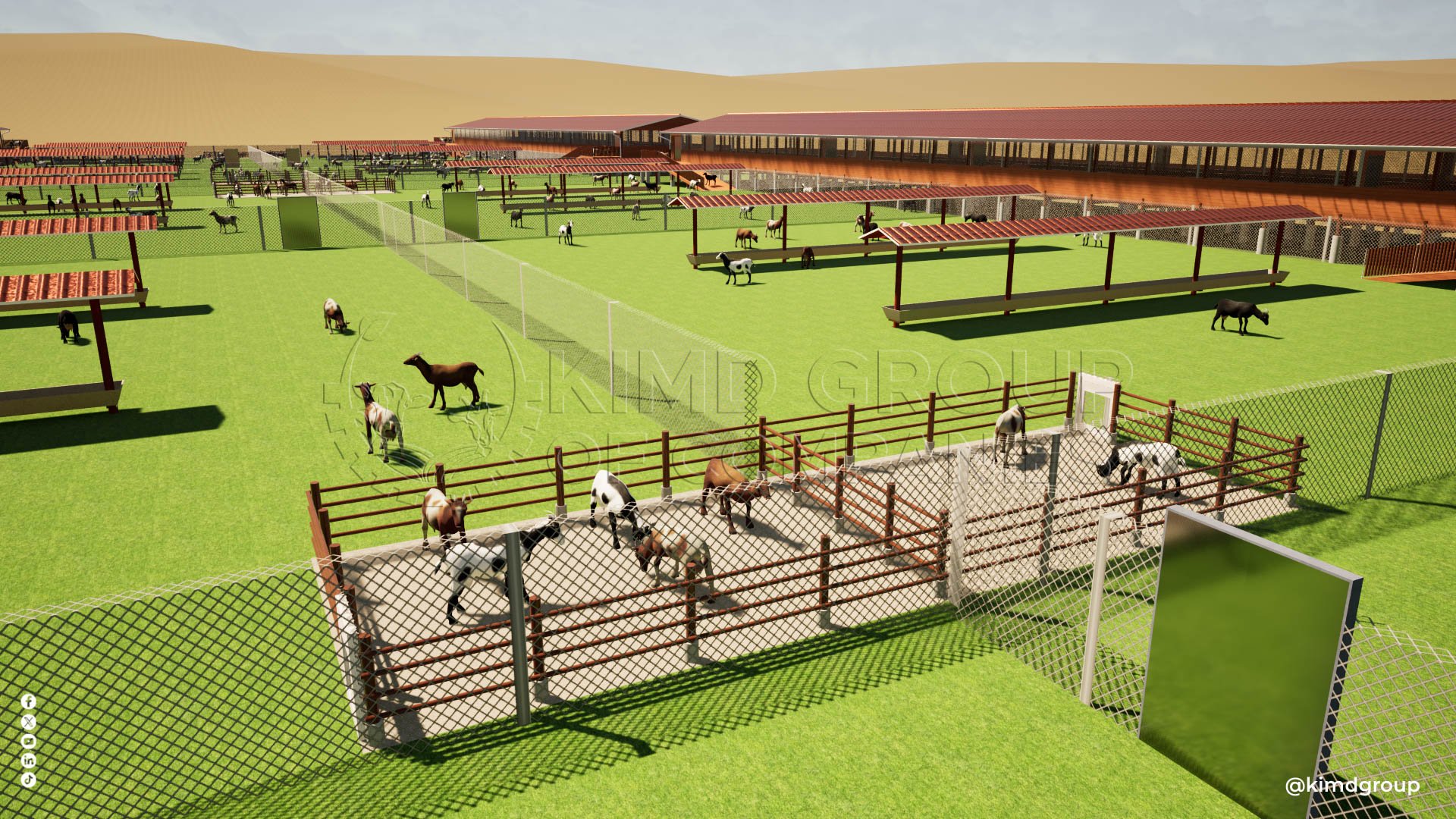 5,000 Zero Grazing Goats/Sheep Design Plan | Kimd Group