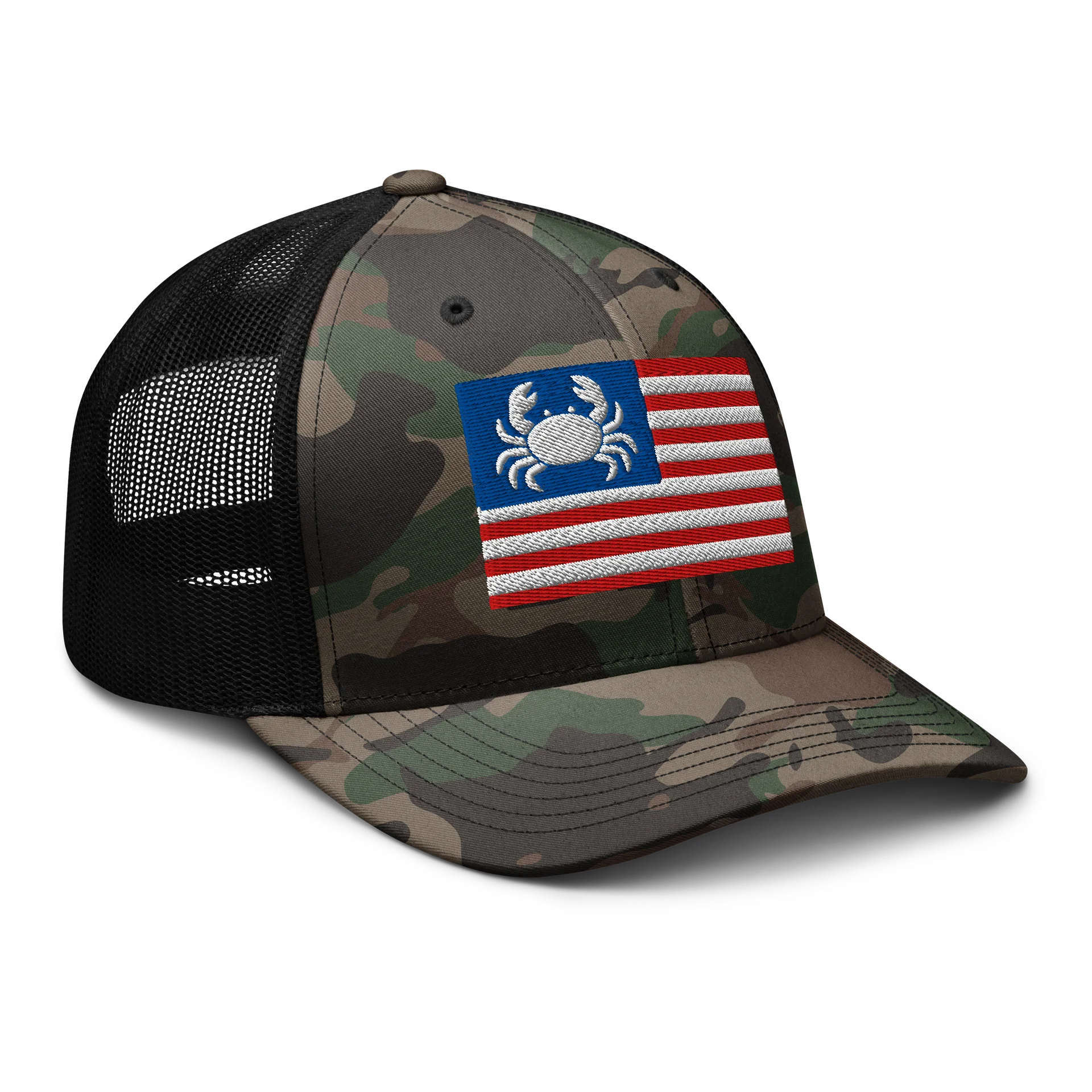 United States of Crabcore Camo Hat product image (6)