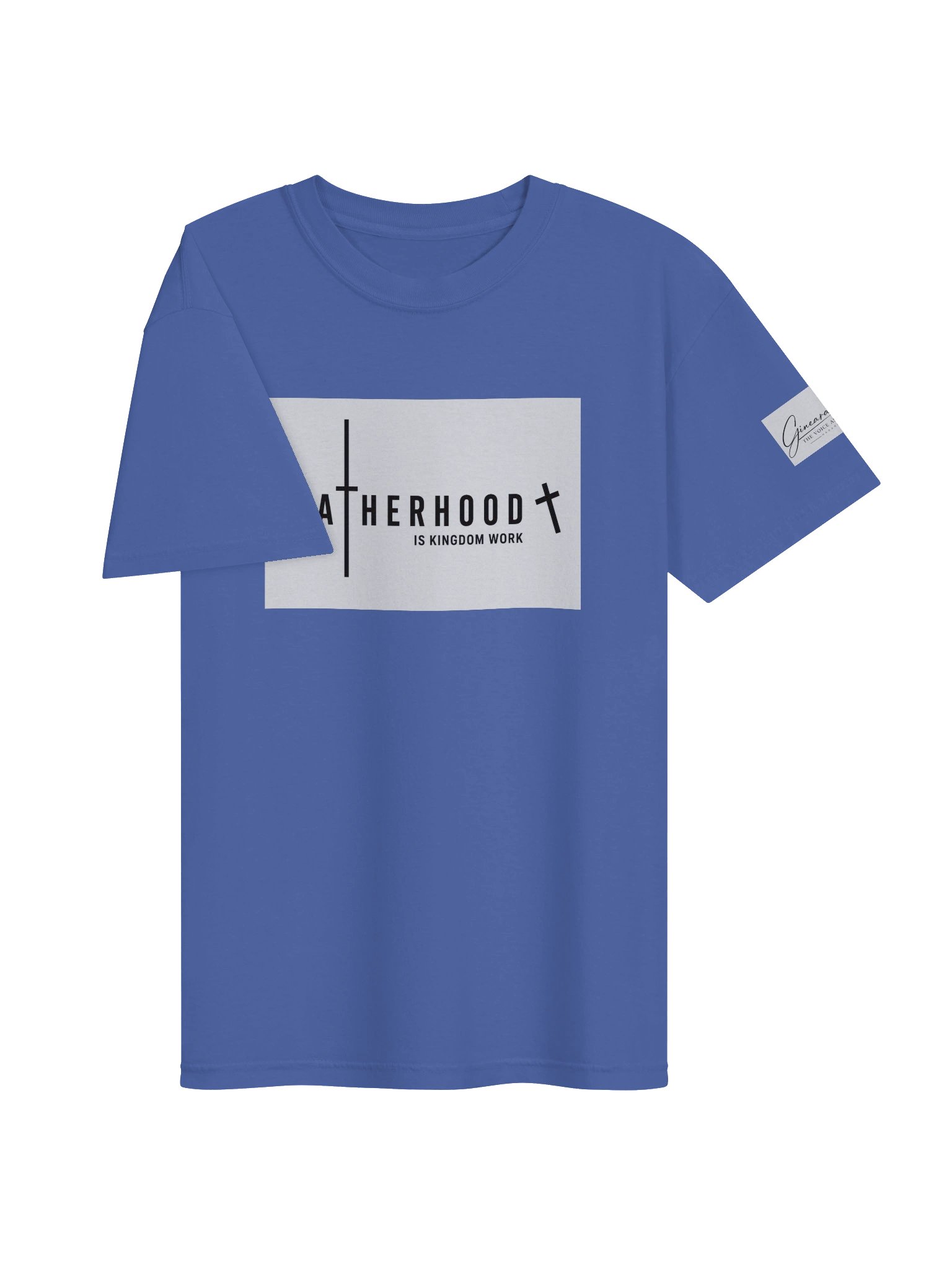 Father Hood Tee- King Collection Blue product image (3)