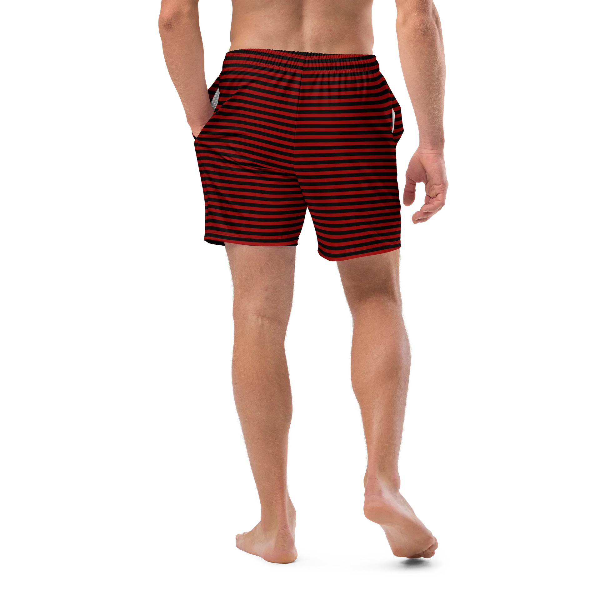 Red and Blaque Redlne Kat Skull Swim Shorts product image (10)
