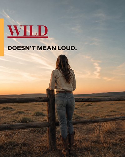 You don’t have to be the loudest one in the room to be a little wild.

Sometimes rebellion is quiet.

It’s questioning the ru...