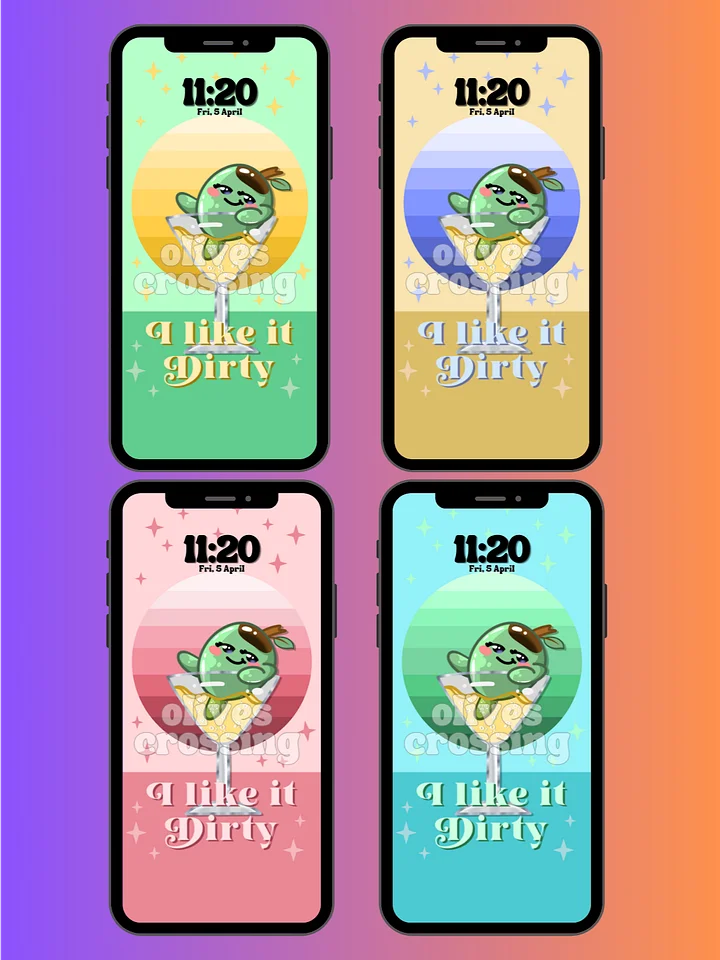 'I Like It Dirty' iPhone/Android Wallpaper Set 4 [2024] product image (1)
