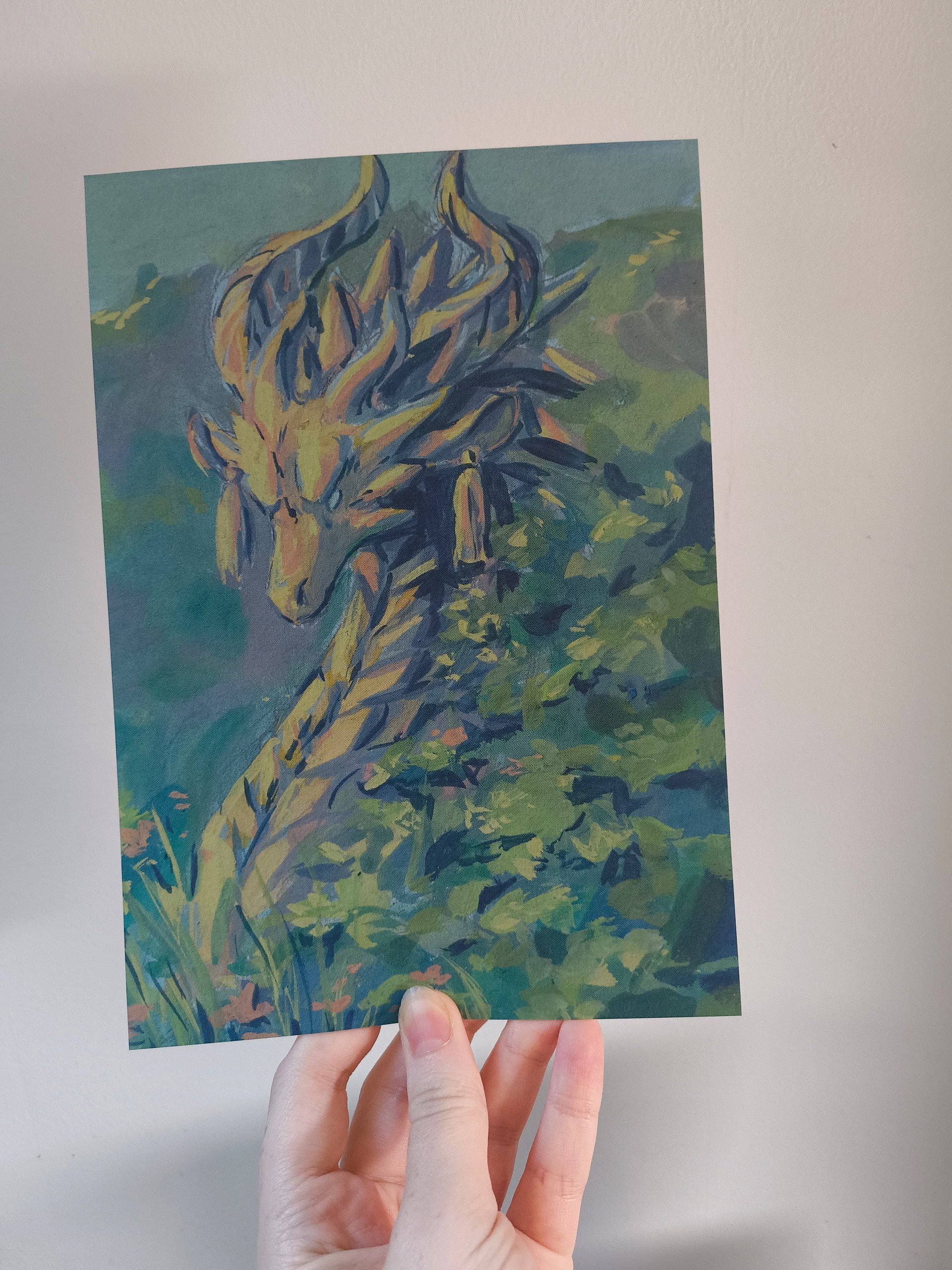 Art print “Caldarus statue” product image (1)