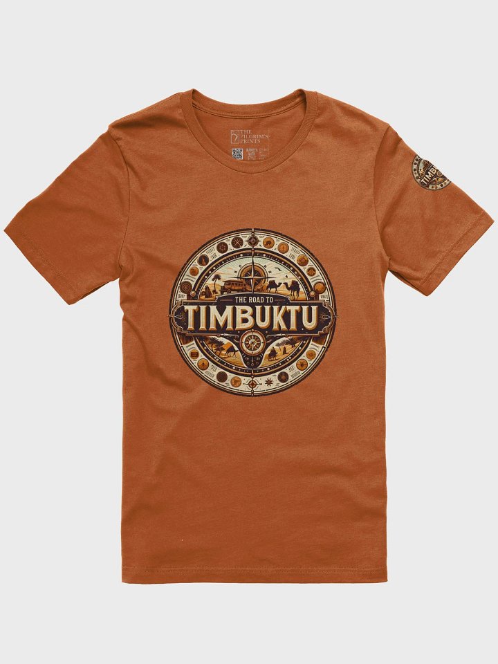 The Road to Timbuktu - Adventure Travel Compass Design product image (1)