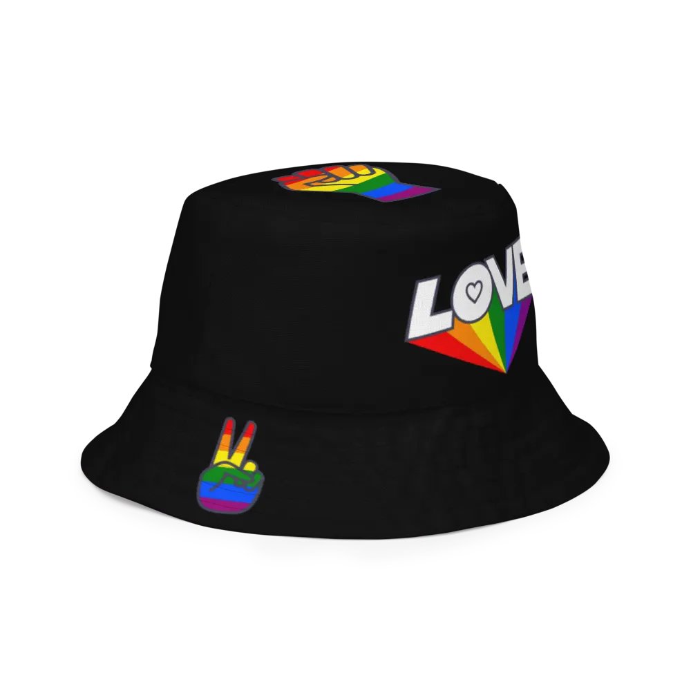 Love & Pride Reversible Bucket Hat product image (5)