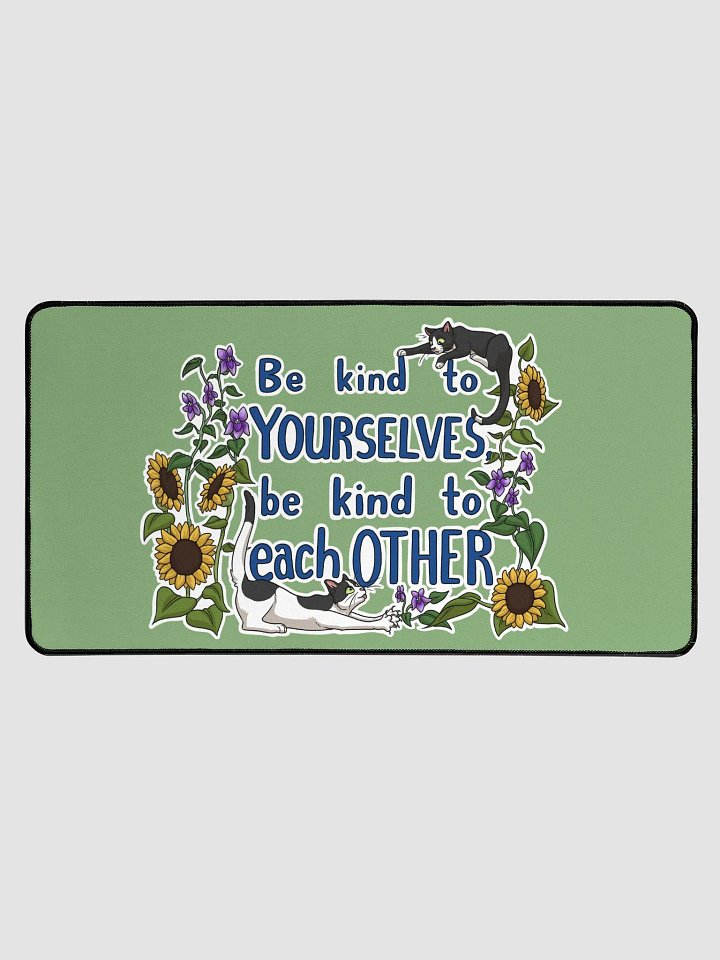 Be Kind Mouse Mat - Green product image (1)
