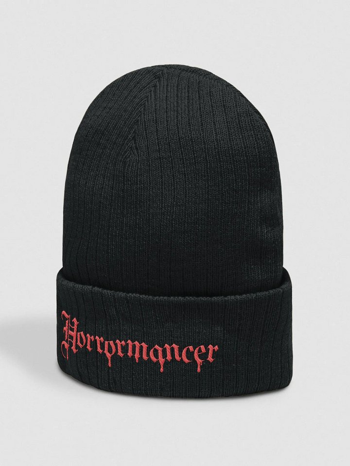 Horrormancer Embroidered Beanie product image (2)