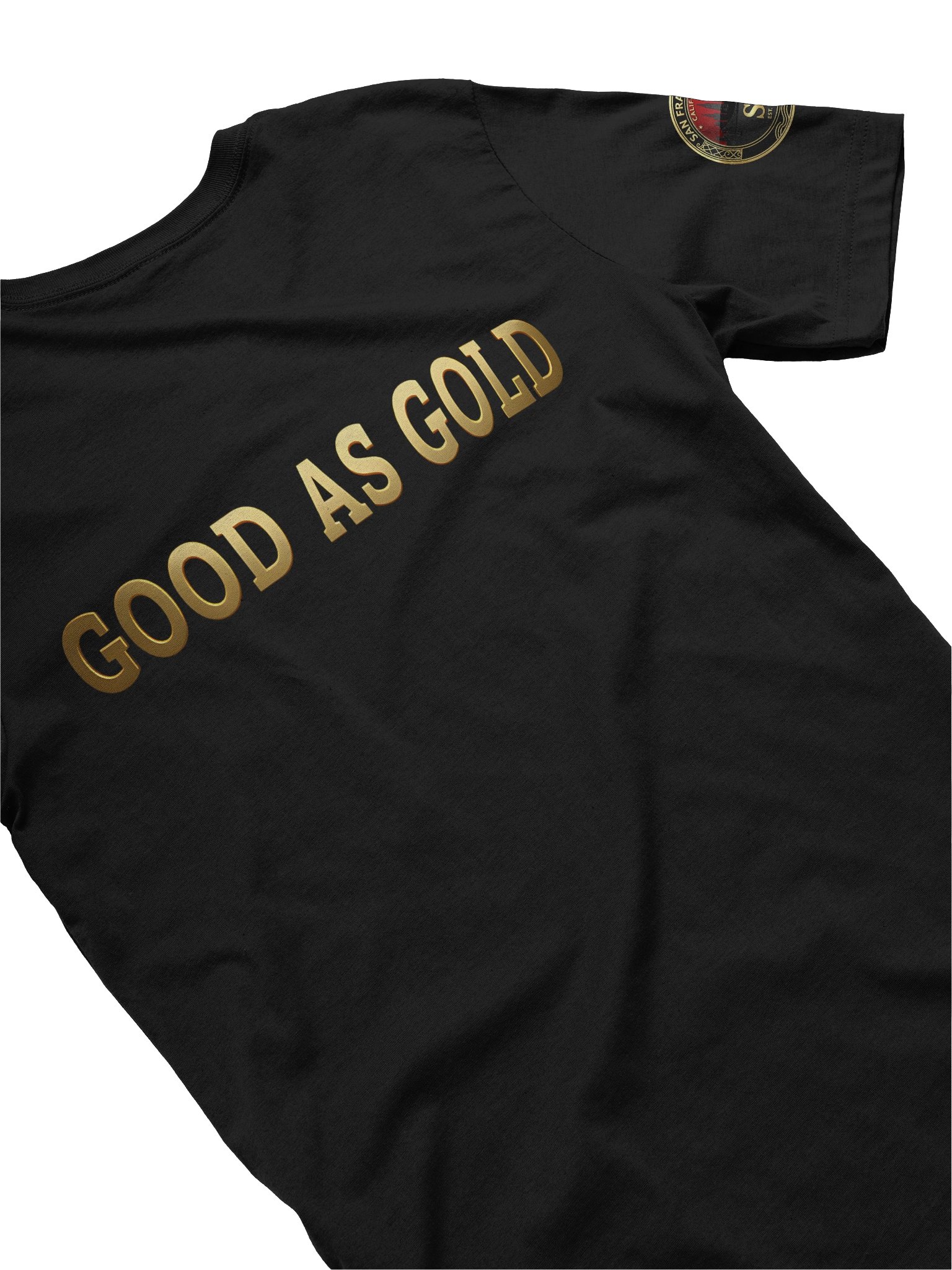 All Gold Crest Good As Gold Tee | San Francisco | Football | Home Locker product image (5)