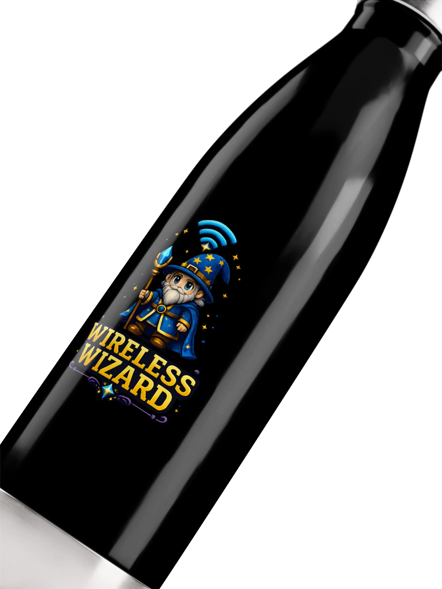 Wireless Wizard Stainless Steel Bottle product image (5)