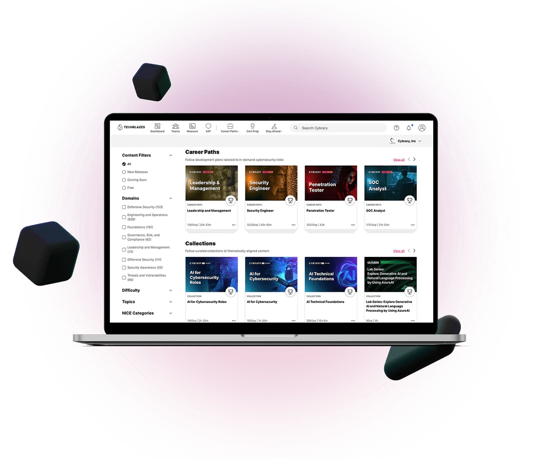 TechBlazes learning platform