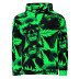 Neon Skulls and Leaves