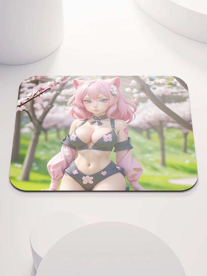 Cherry Blossom All-Over Mouse Pad product image (2)