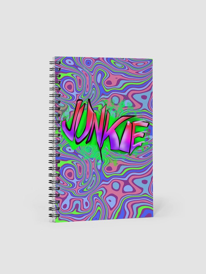 “Graffiti Surge” – Junkie Project Notebook product image (1)