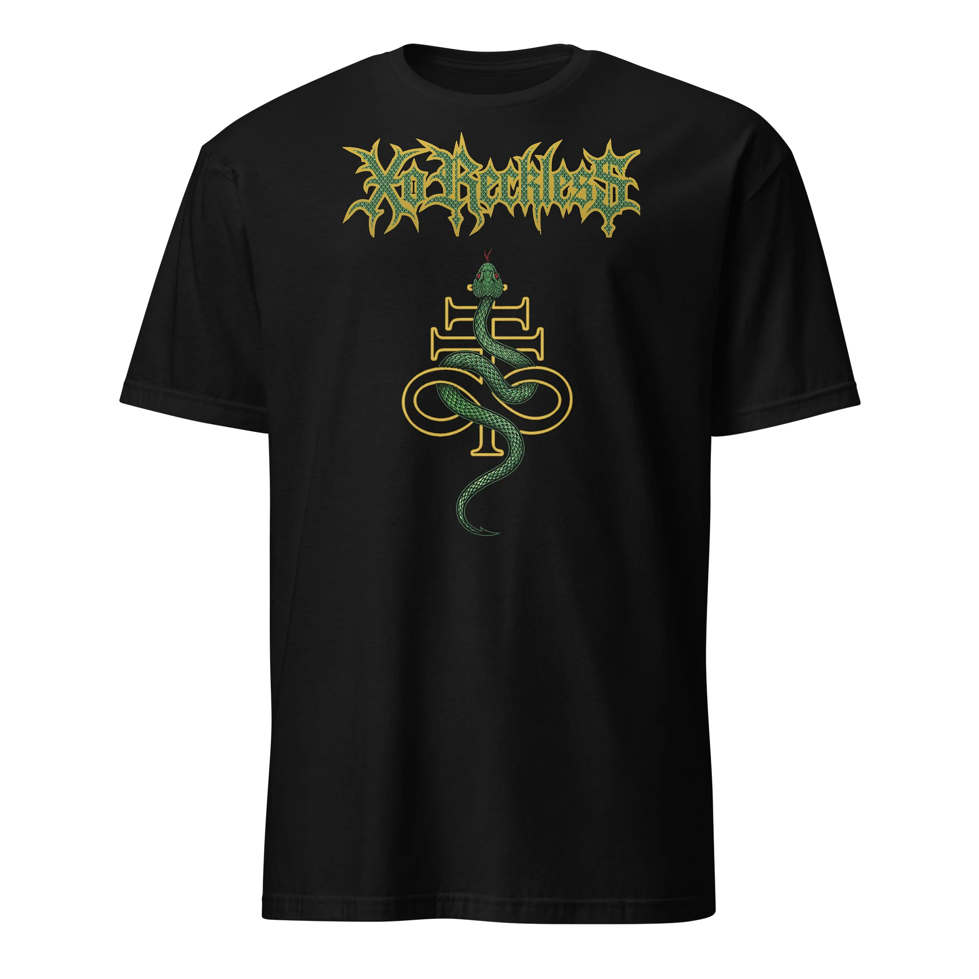 Xo Reckless - Snake & Leviathan Cross Tshirt product image (1)