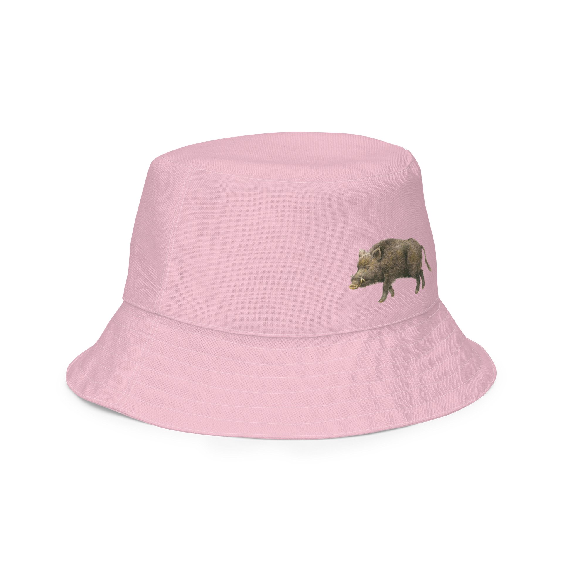 pink hog bucket hat product image (2)