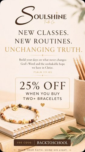 New season. Same Savior.

As a new school year begins and many of us head back to work and into new routines, it’s an awesome...