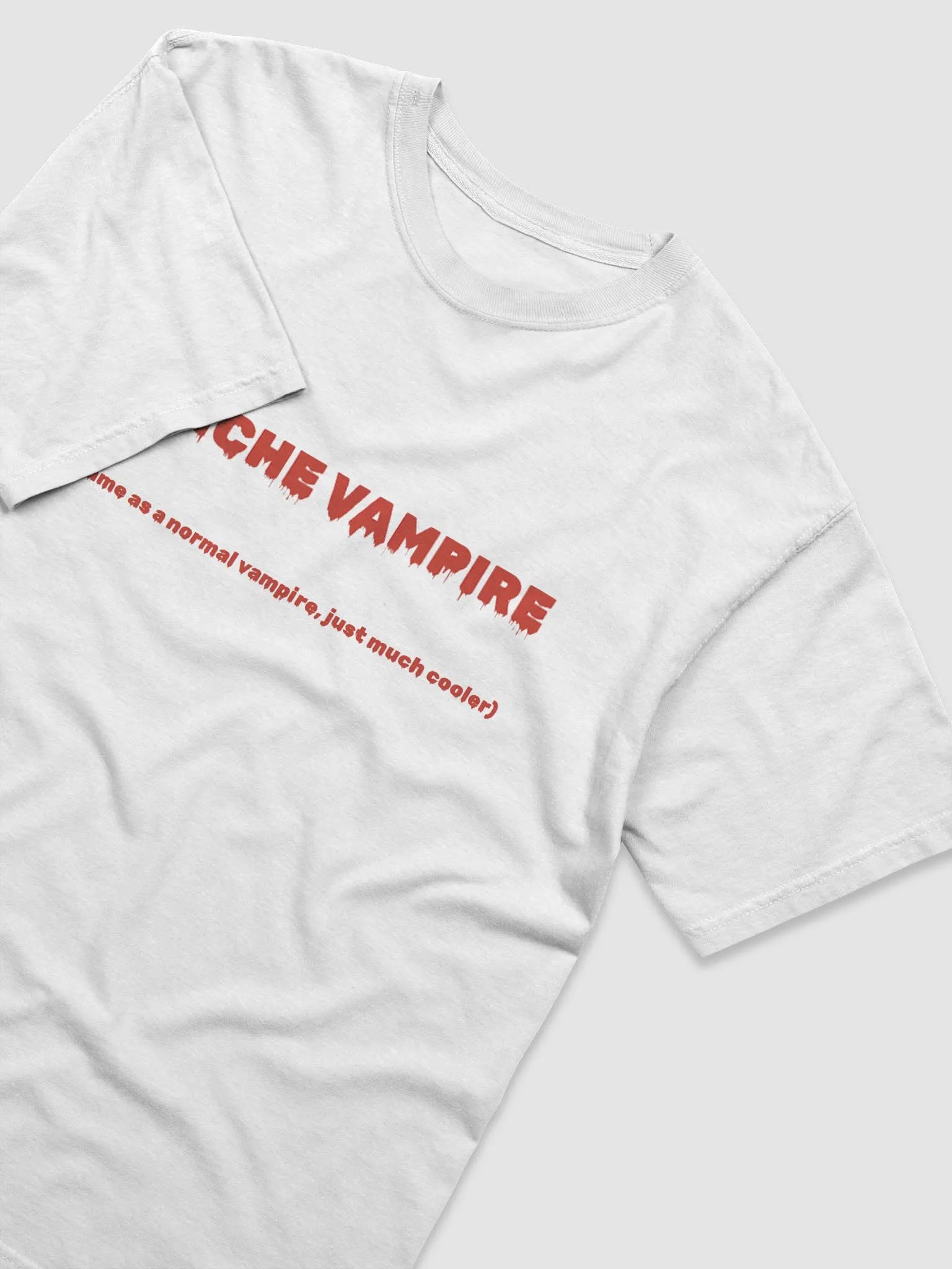 PInche Vampire Tee w/ Blood Font (same as a normal vampire, just much cooler) product image (4)