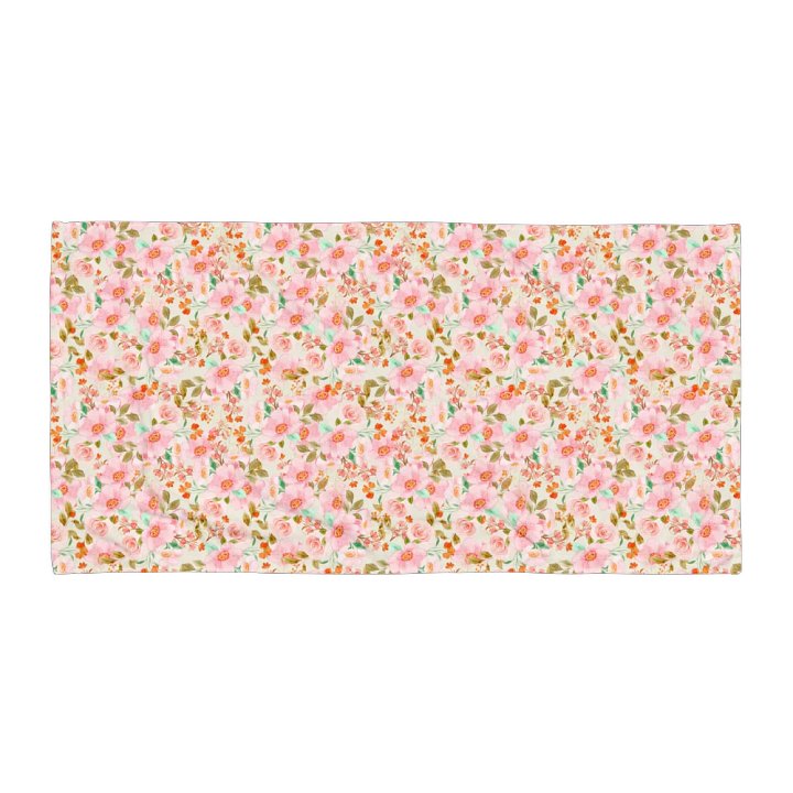 Pink Roses Garden Towel product image (1)