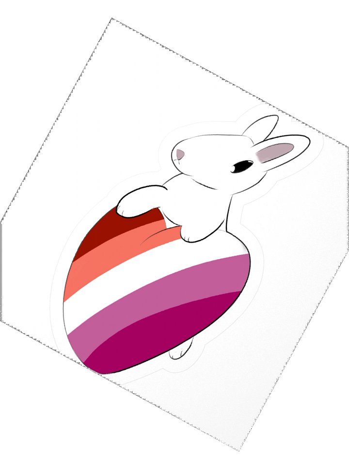 Pride is for EVERYBUNNY (Lesbian/WLW) product image (4)