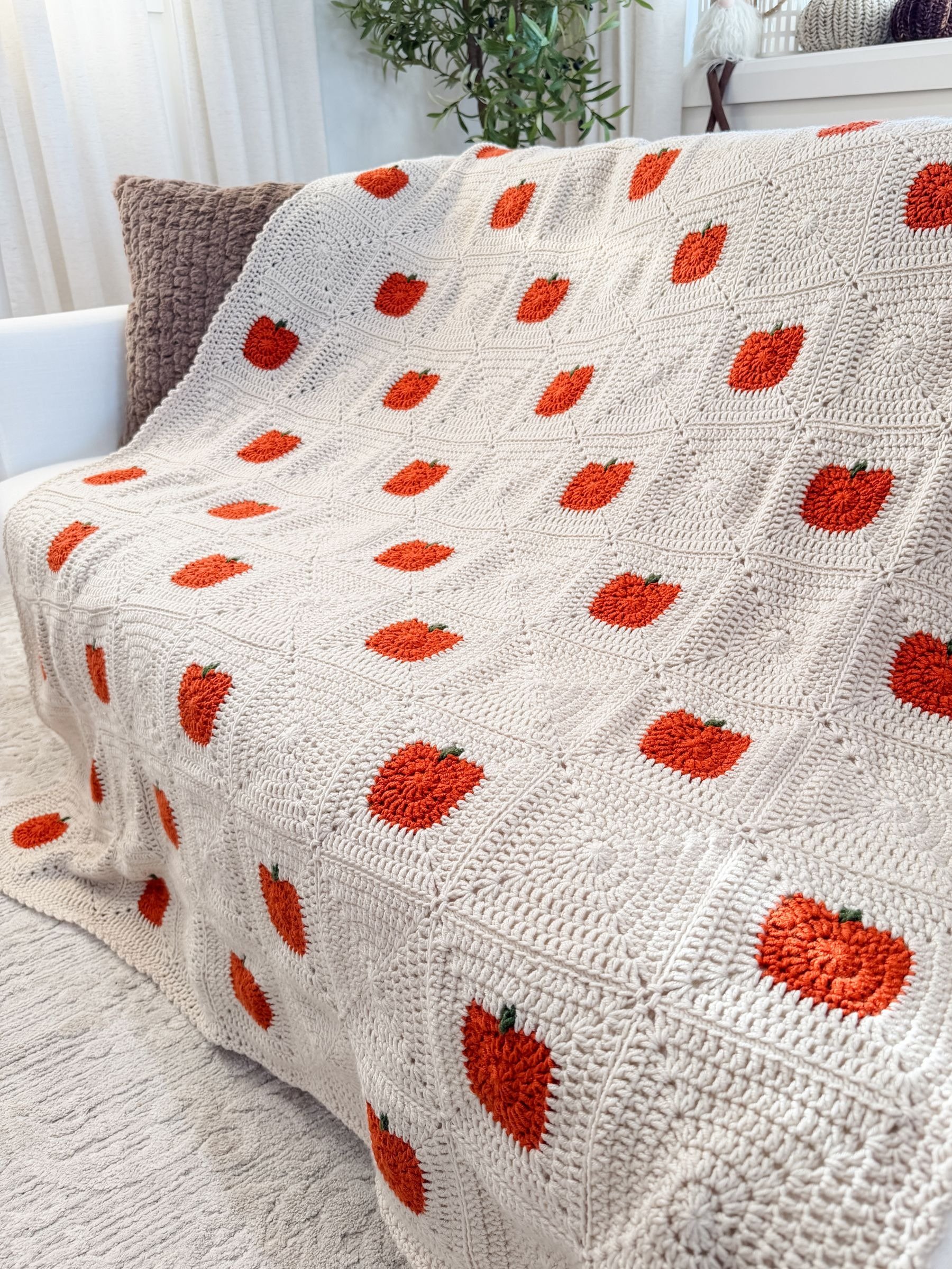 The Pumpkin Patch Blanket Crochet Pattern product image (10)