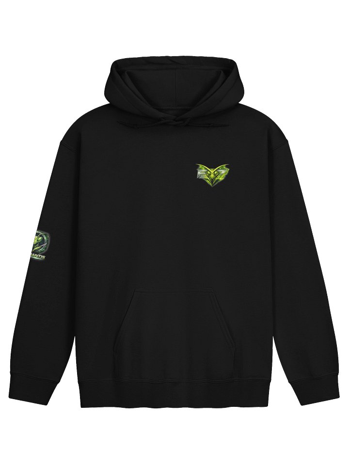 F27 Mantis Strength In Silence Unisex Hoodie | Motivational Gym Wear by FayzieBobs product image (2)