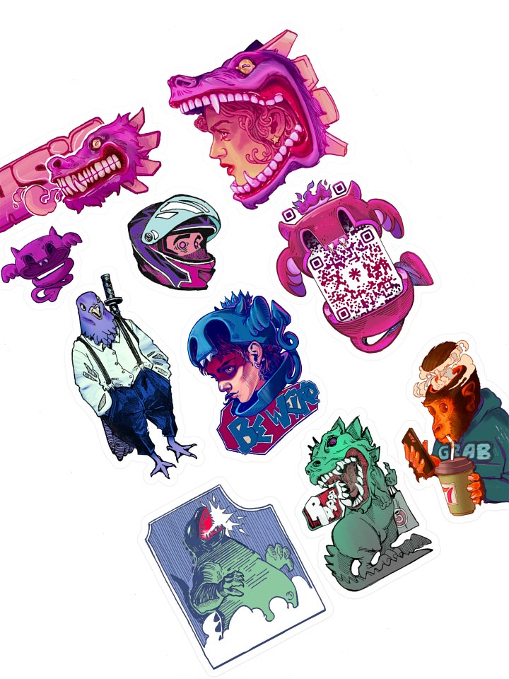 Asia#1 sticker pack А5 product image (1)
