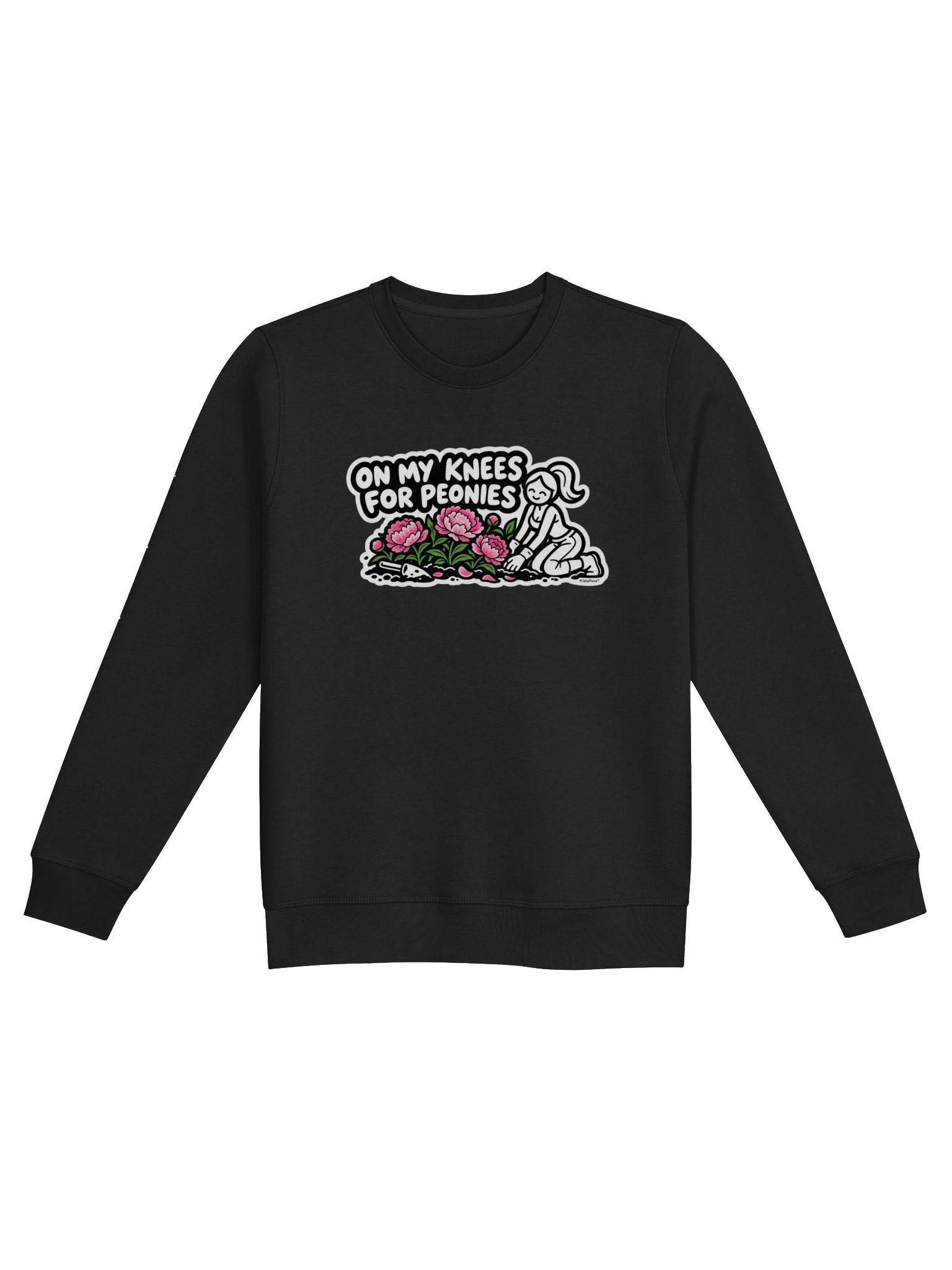 On My Knees for Peonies Sweatshirt product image (9)