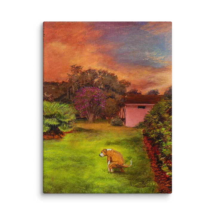A Not So Private Sunset (Oil Painting) | Canvas Print product image (2)