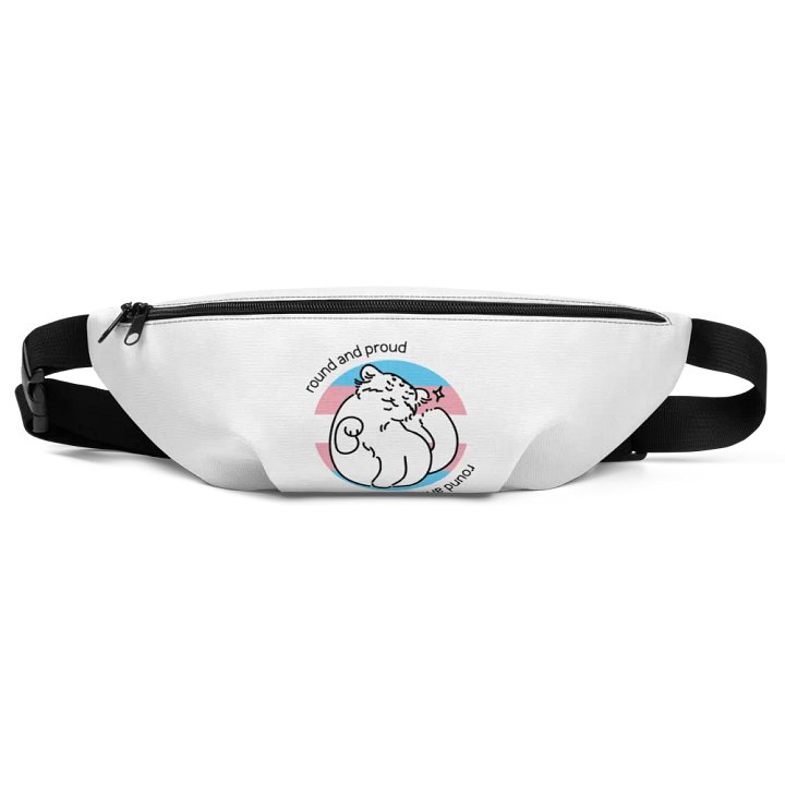 Round and Proud Manul Transgender Version - Fanny Pack product image (1)