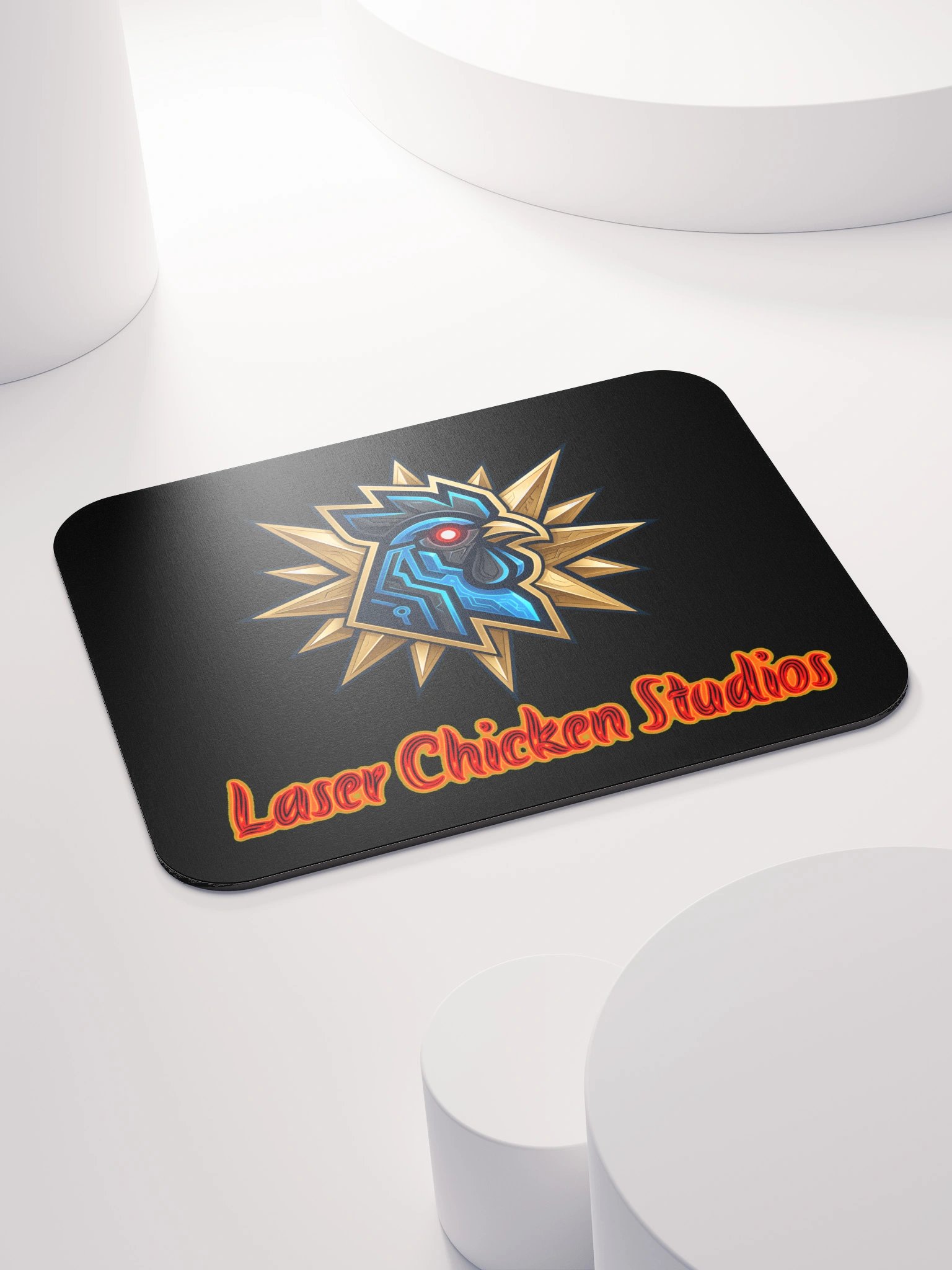 Laser Chicken Studios Neon Bird Mouse Pad product image (4)