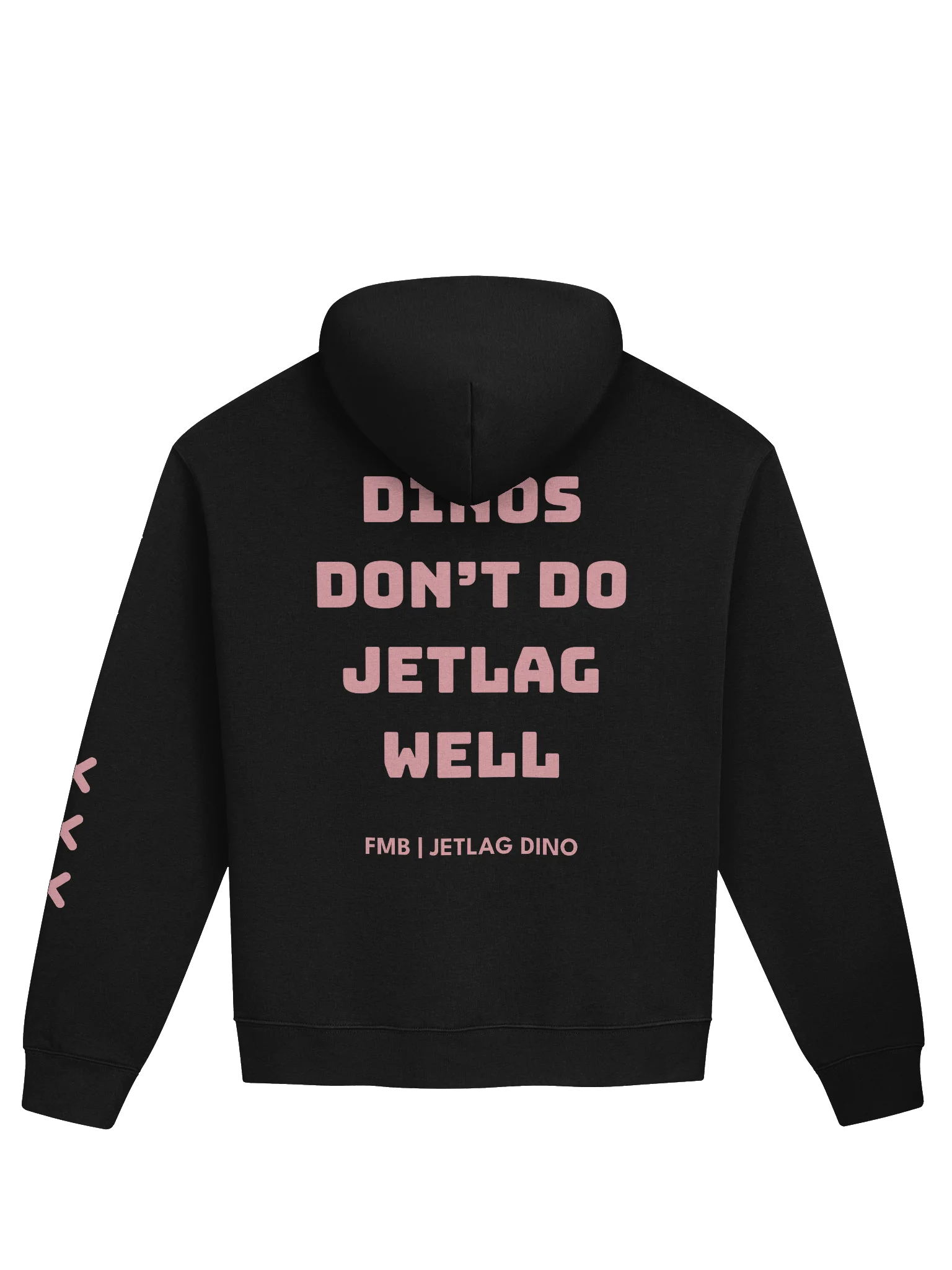 FMB | JETLAG DINO Premium Hoodie Pink product image (2)