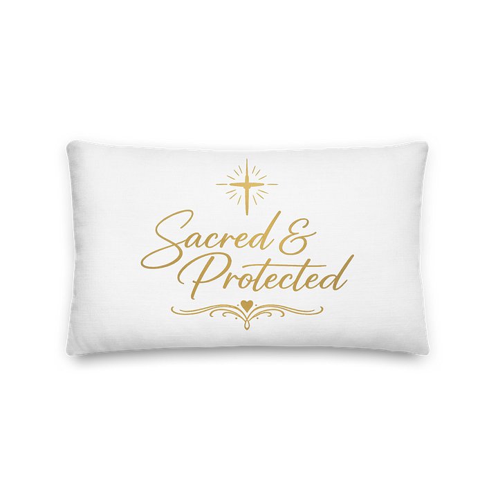 Sacred & Protected All-Over Print Premium Pillow product image (2)