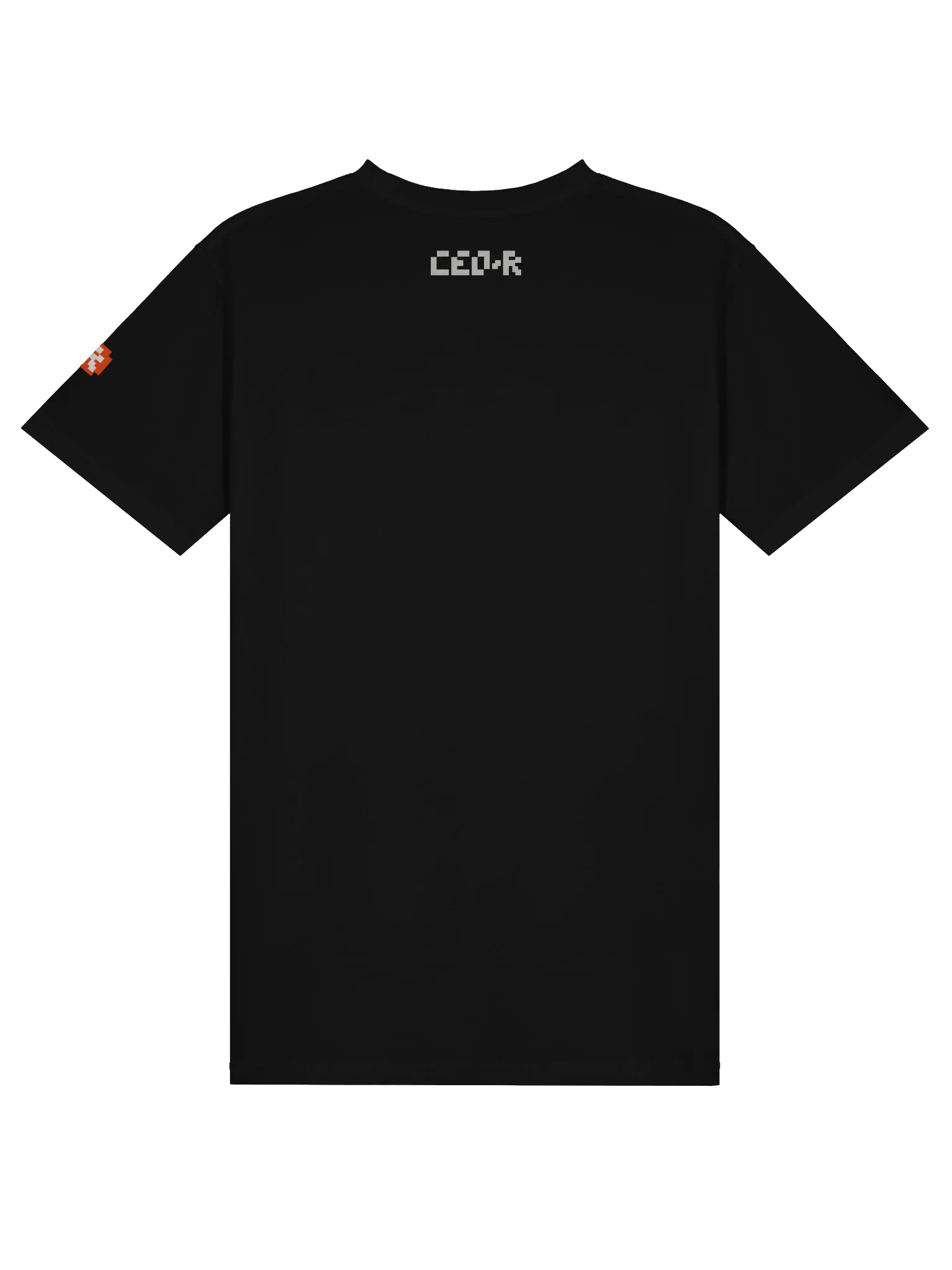 "NO AI" (in white) – CEO Retort Unisex Official T (Black) product image (2)