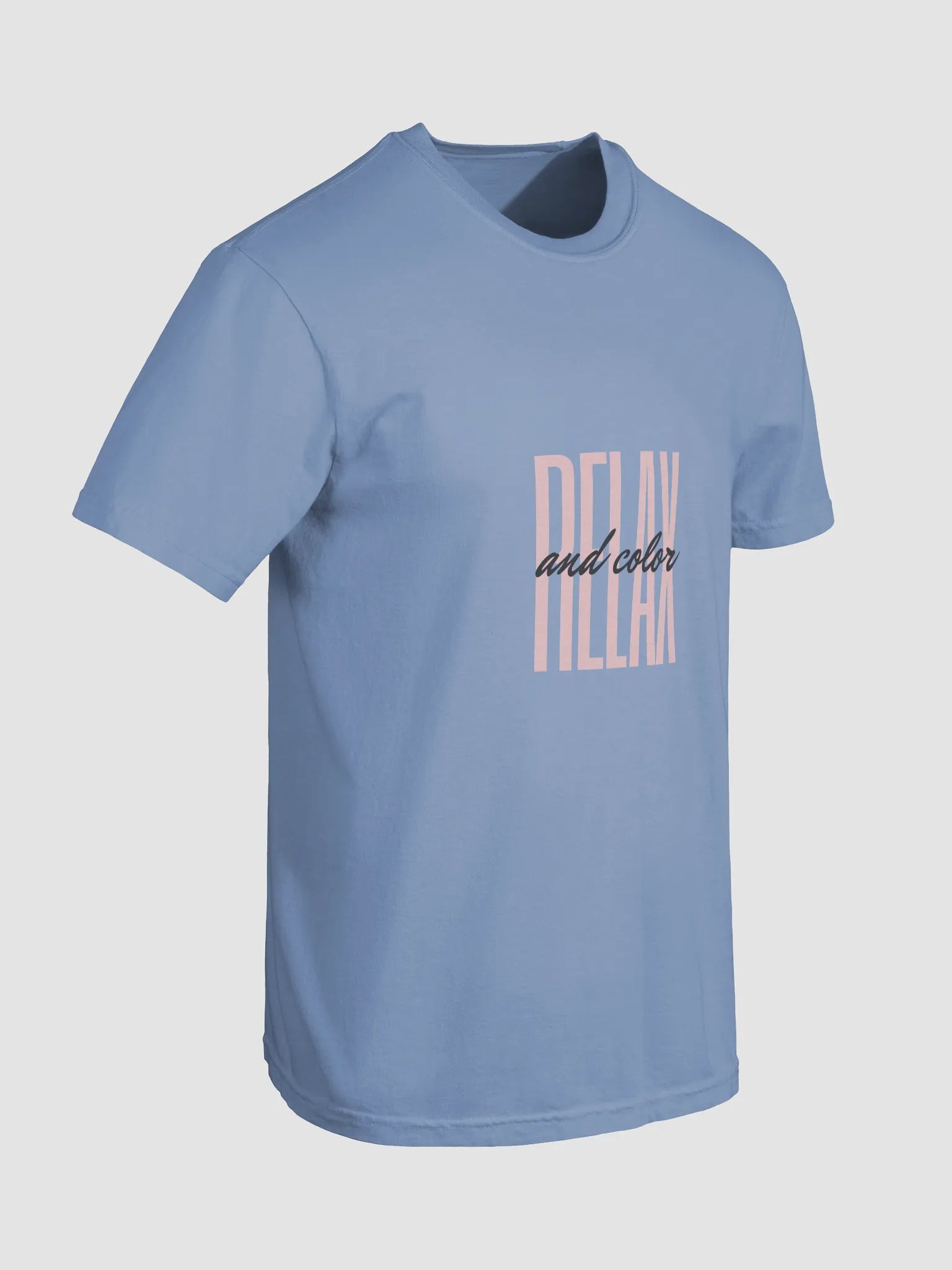 RELAX and Color Cotton T-Shirt product image (20)