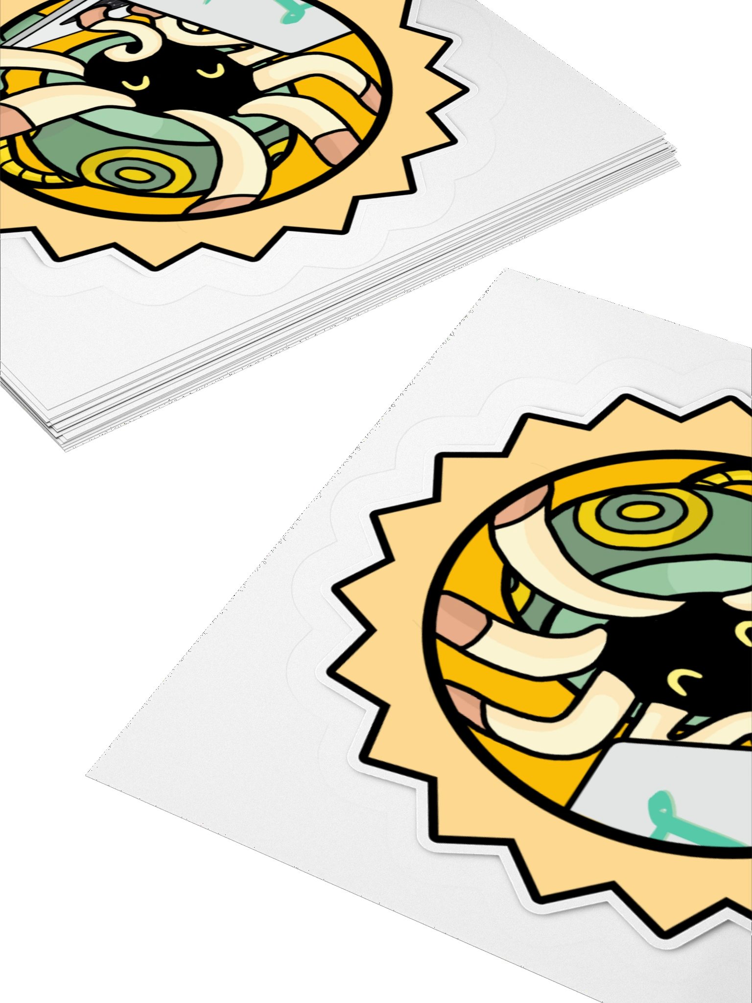 Sea Lily Work Emblem Sticker product image (12)