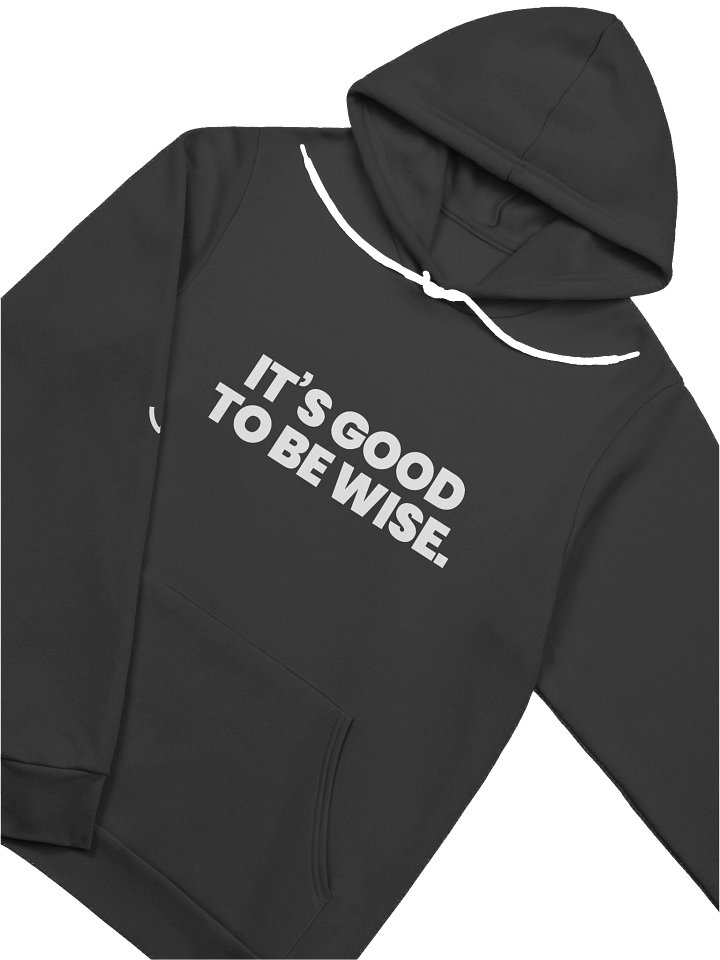 IT’S GOOD TO BE WISE Supersoft Hoodie product image (1)