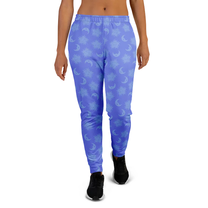 Comfortable Women’s Joggers with Cosmic Pattern product image (2)