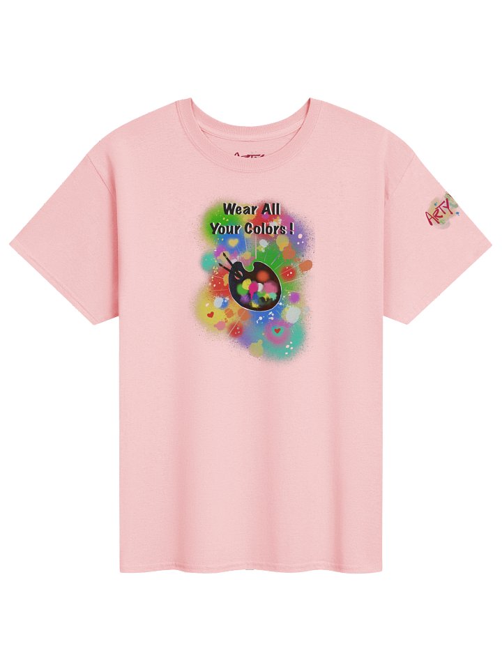 ArtyWear Tee of the Month 2 - June '26 'Wear Your Colors' product image (1)