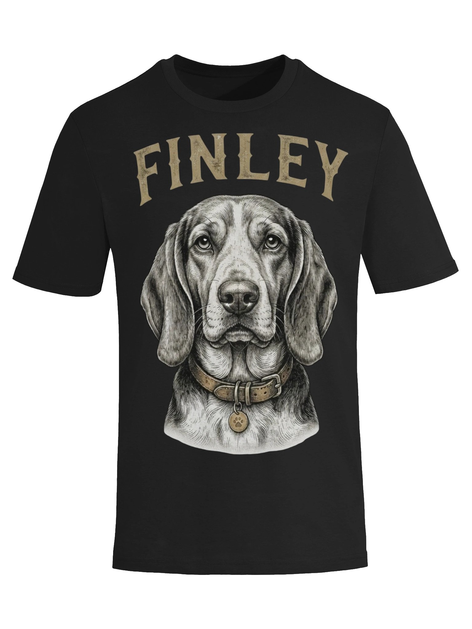 Finley Vintage Dog Portrait T-Shirt product image (6)