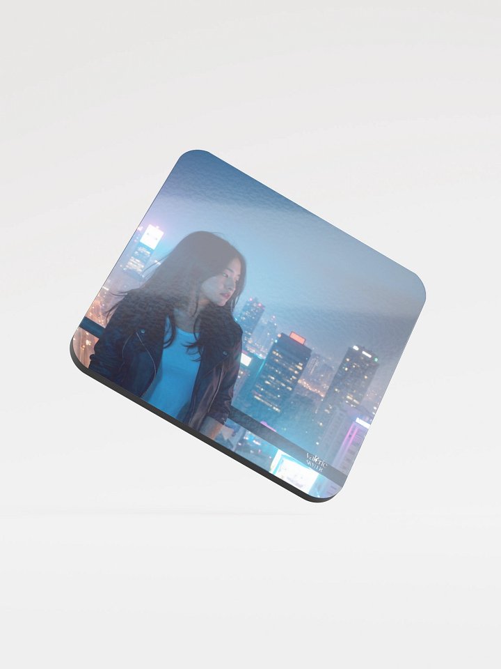 Cork Coaster: Undefined - Rooftop Scene product image (1)