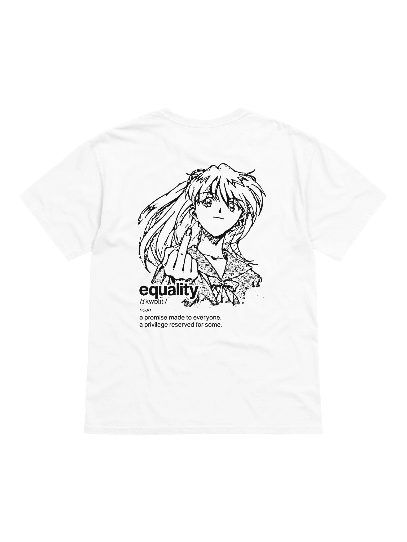 EQUALITY ! T-shirt. white vers. product image (2)