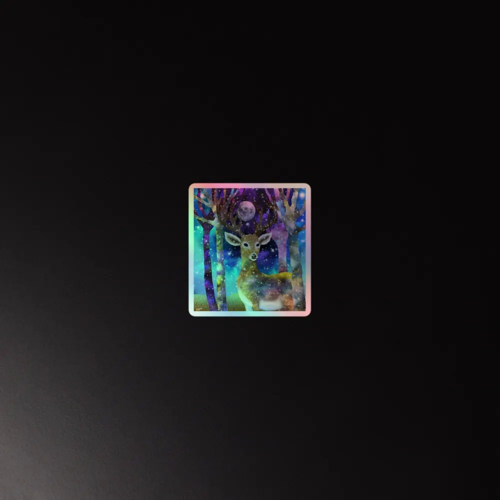 Starry Forest Holographic Sticker product image (2)