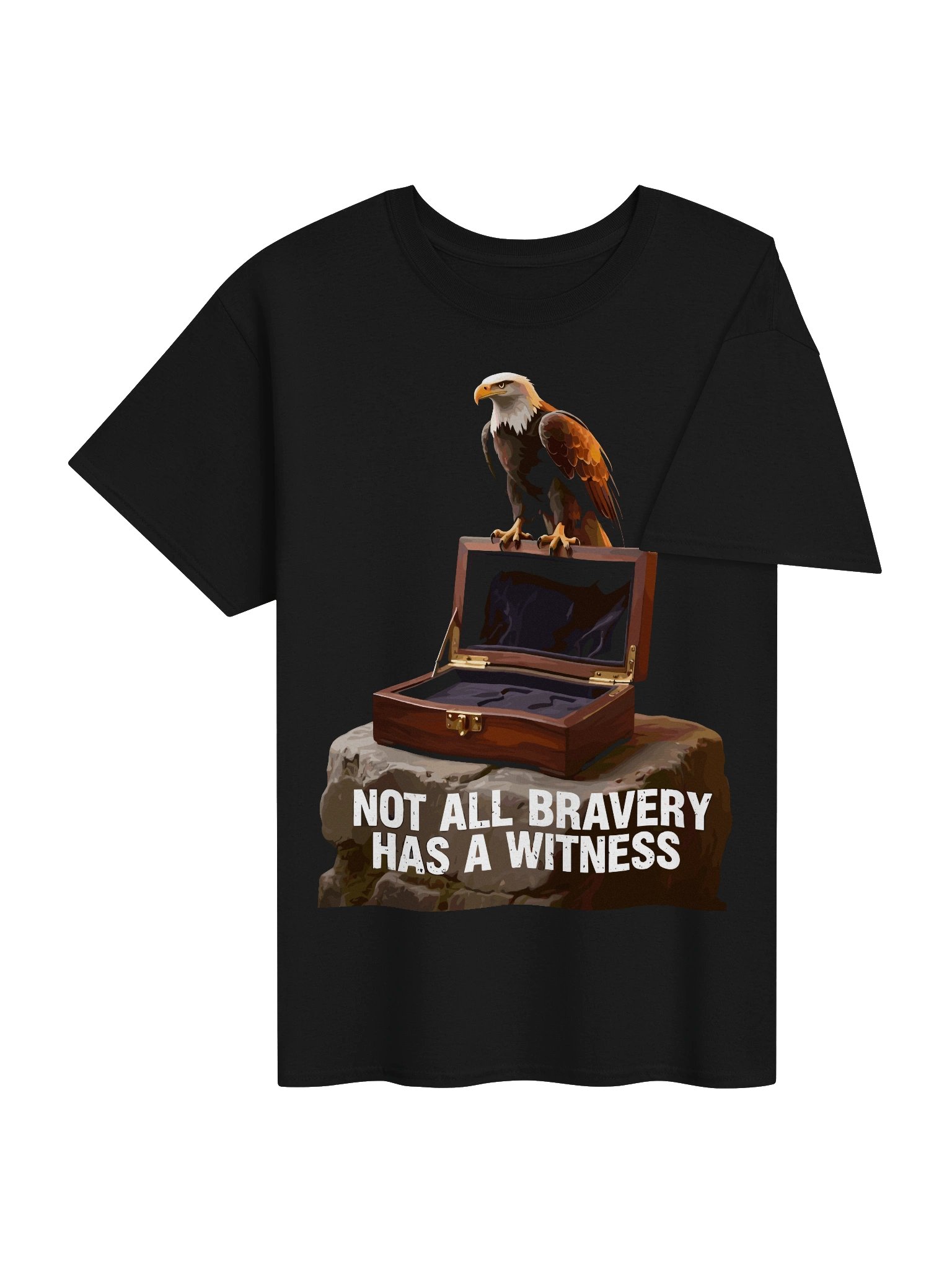 Not All Bravery Has a Witness Eagle Tee product image (4)