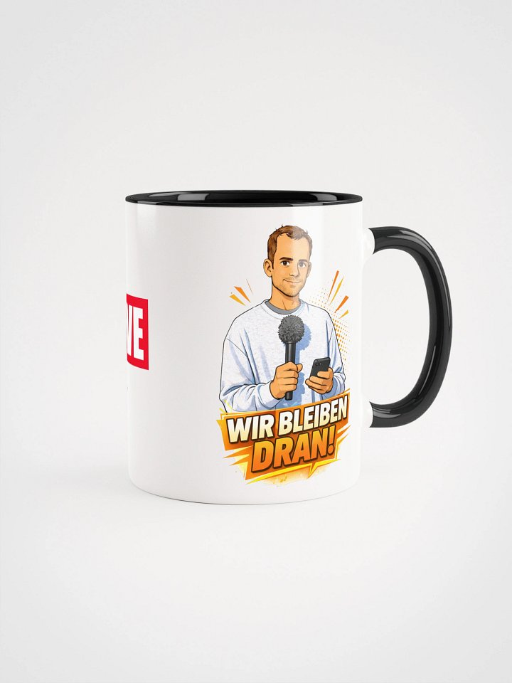 NEWS5LIVE Tasse - Wir bleiben dran *Color* product image (1)