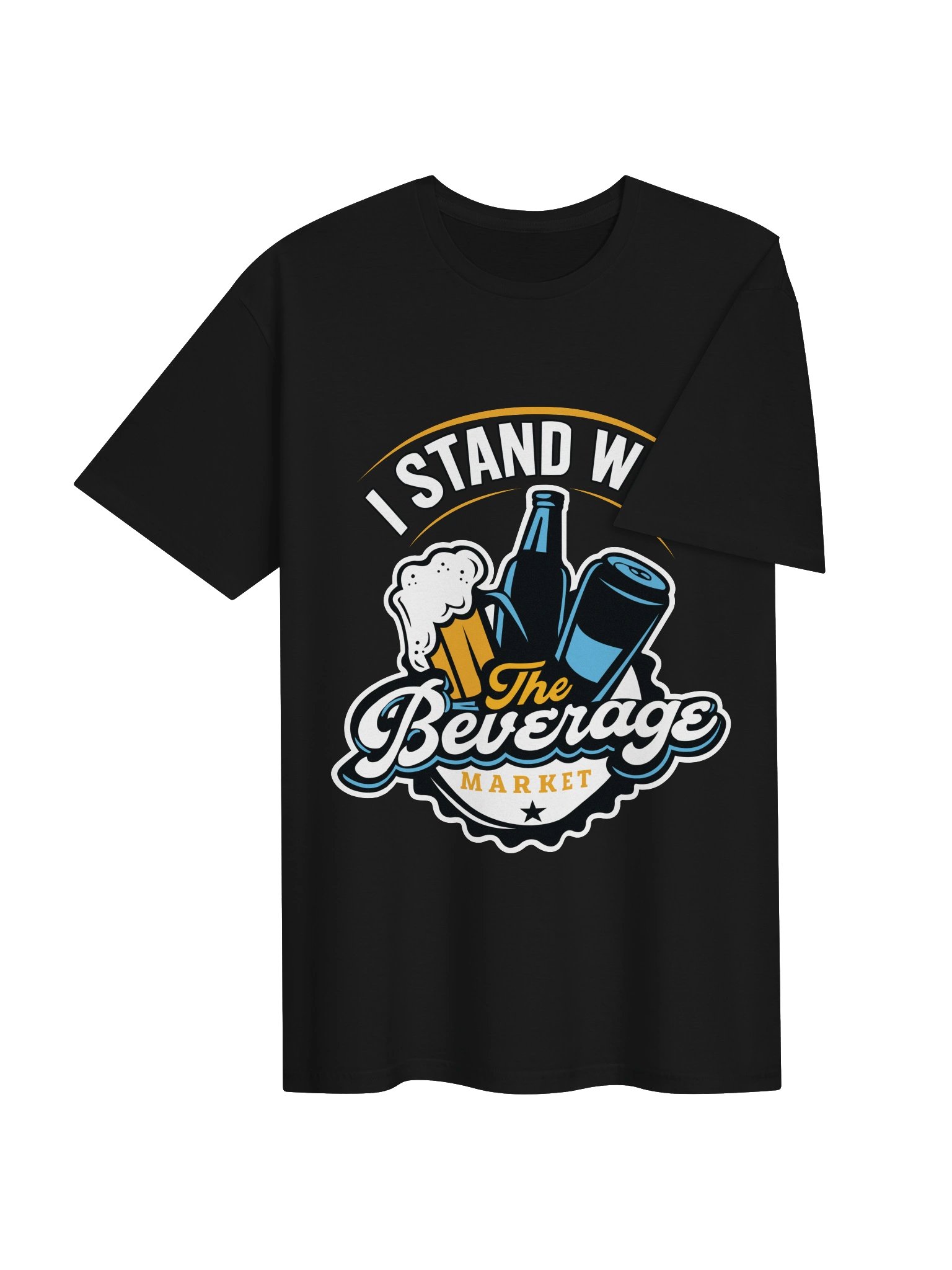 Front Side Gildan Unisex Stand With - Gold Accents product image (26)