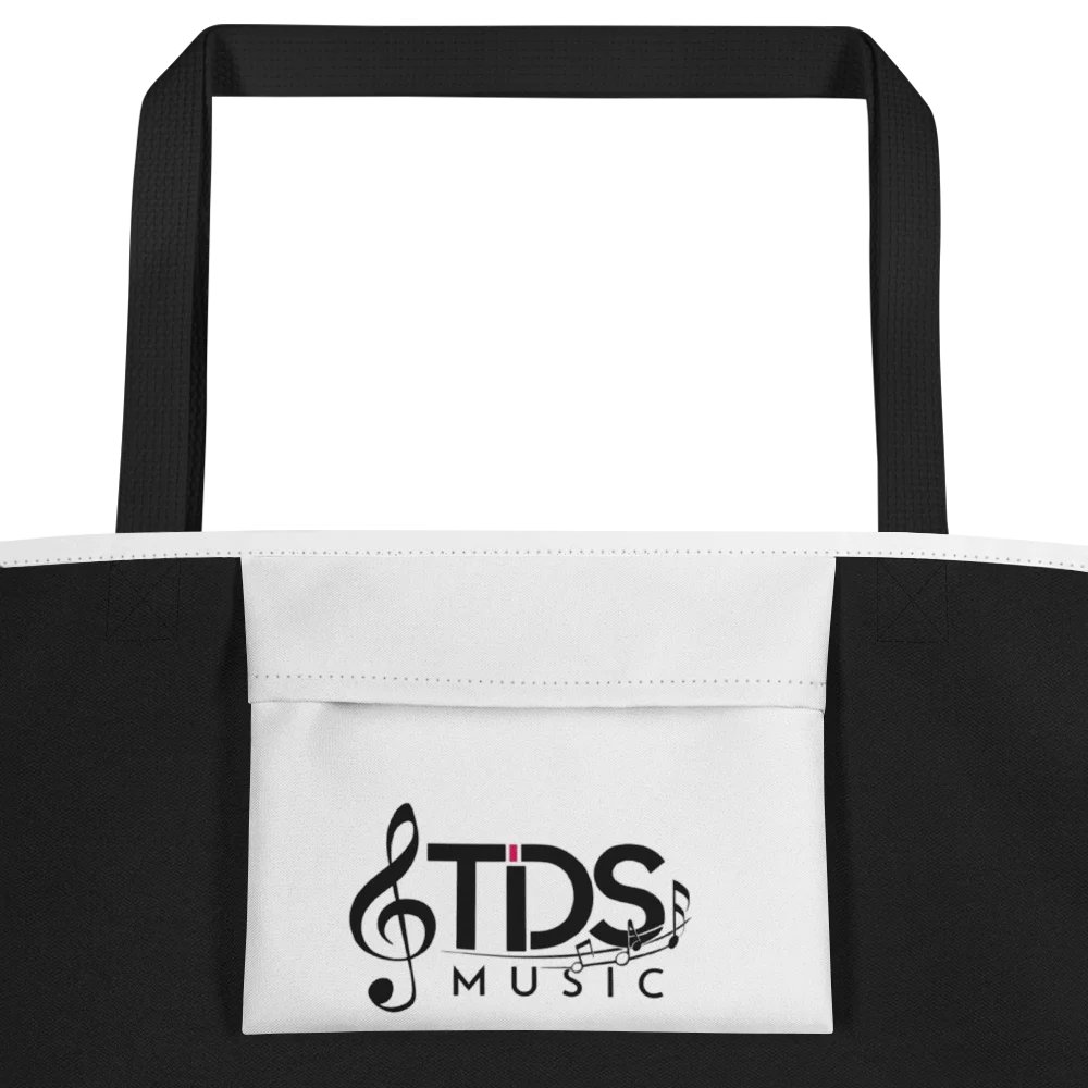 TDS Music All-Over Print Large Tote Bag with Pocket - Exclusive Design product image (2)
