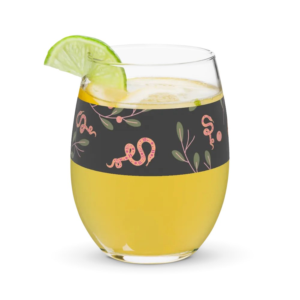 Foliage Fantasy Stemless Wine Glass product image (11)