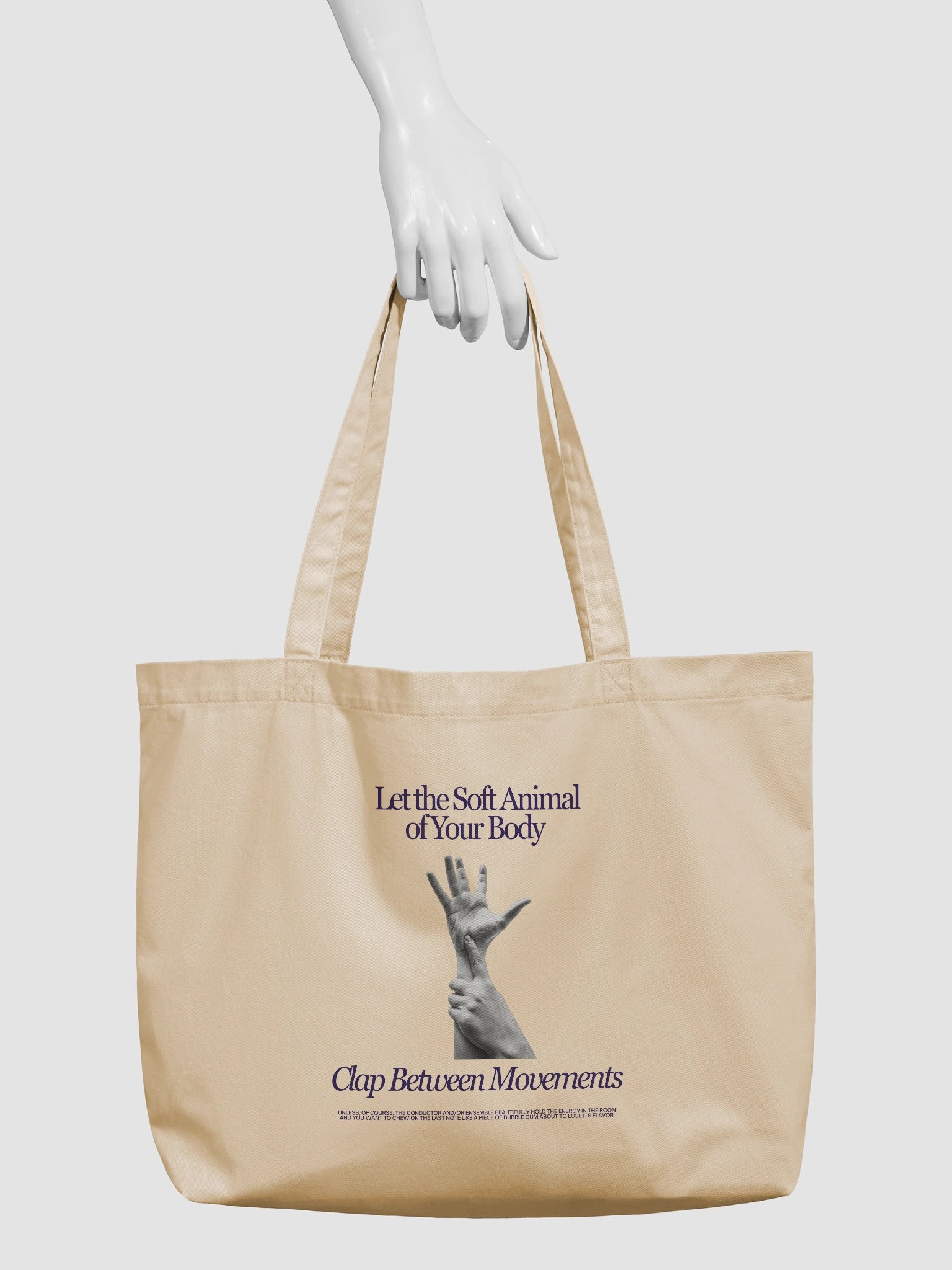 Clap Between Movements - Reaching Tote product image (3)