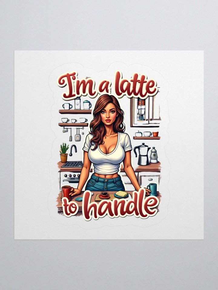 Latte to Handle Dream Sticker Set product image (1)