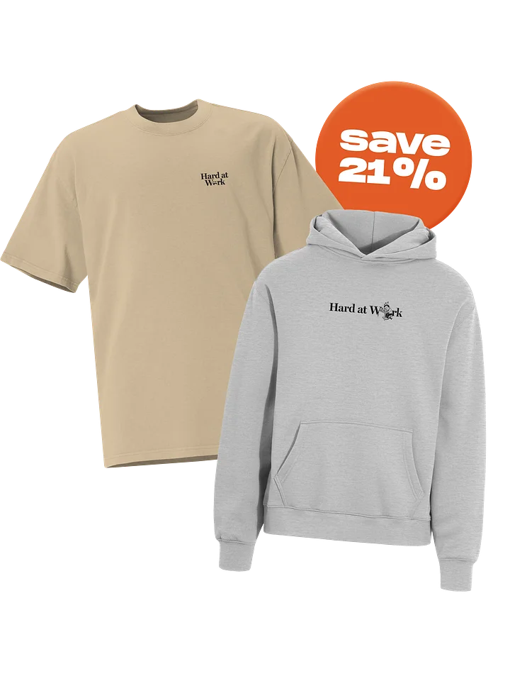 Hard at Work White & Khaki Bundle product image (1)